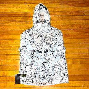 NWT Mens Nike Run Division Pinnacle White Running Jacket Size Large